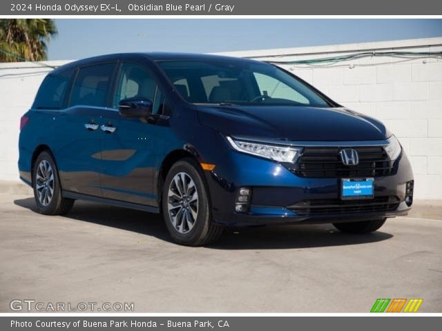 2024 Honda Odyssey EX-L in Obsidian Blue Pearl