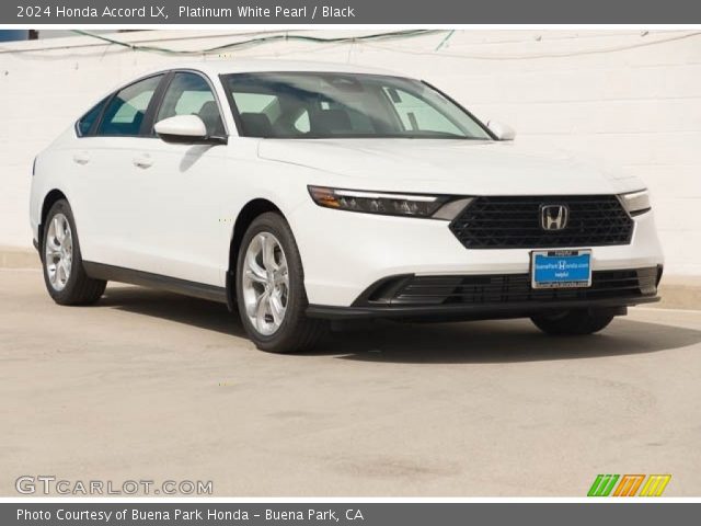 2024 Honda Accord LX in Platinum White Pearl