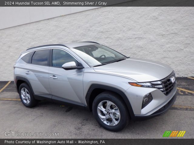 2024 Hyundai Tucson SEL AWD in Shimmering Silver