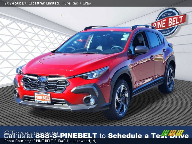 2024 Subaru Crosstrek Limited in Pure Red