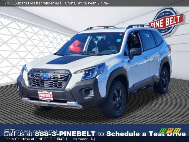 2023 Subaru Forester Wilderness in Crystal White Pearl