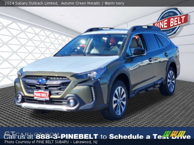 2024 Subaru Outback Limited in Autumn Green Metallic