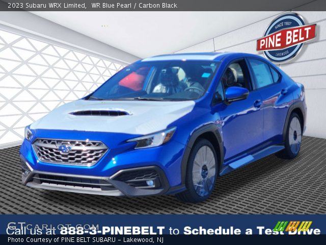 2023 Subaru WRX Limited in WR Blue Pearl