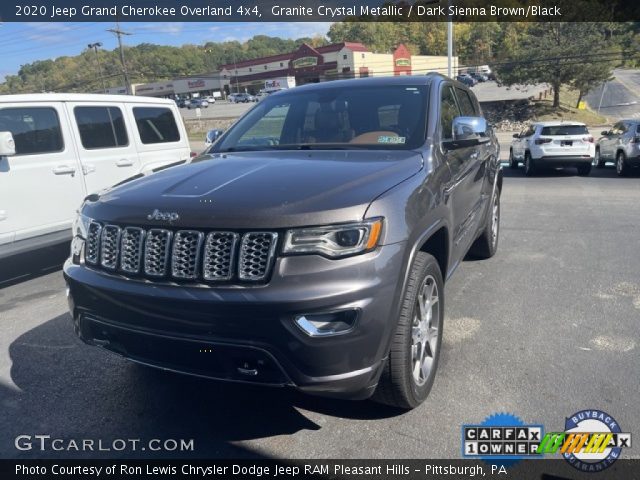 2020 Jeep Grand Cherokee Overland 4x4 in Granite Crystal Metallic