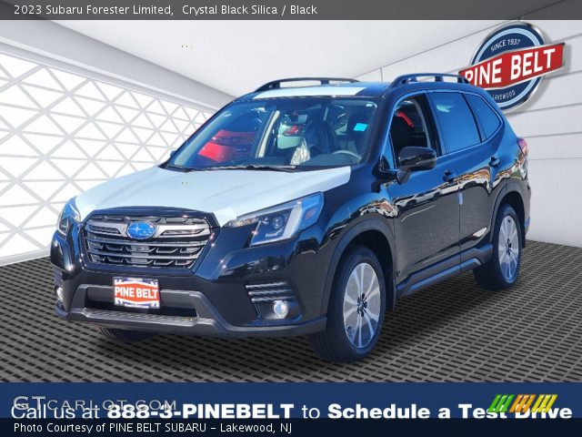 2023 Subaru Forester Limited in Crystal Black Silica