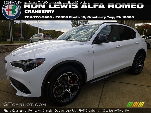 2024 Alfa Romeo Stelvio Ti AWD in Alfa White