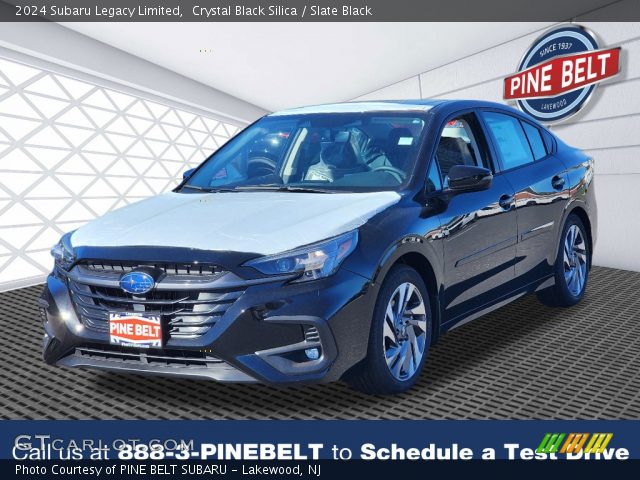 2024 Subaru Legacy Limited in Crystal Black Silica
