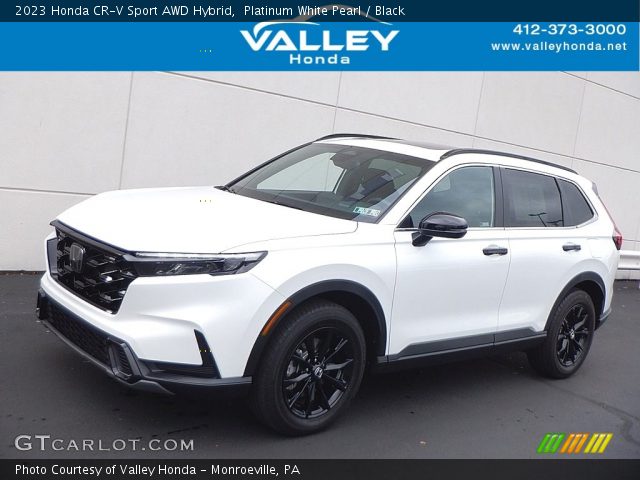 2023 Honda CR-V Sport AWD Hybrid in Platinum White Pearl