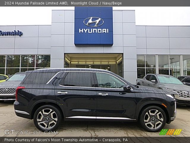 2024 Hyundai Palisade Limited AWD in Moonlight Cloud