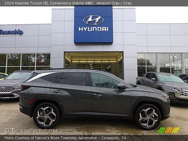 2024 Hyundai Tucson SEL Convenience Hybrid AWD in Amazon Gray