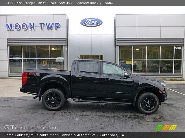 2019 Ford Ranger Lariat SuperCrew 4x4 in Shadow Black