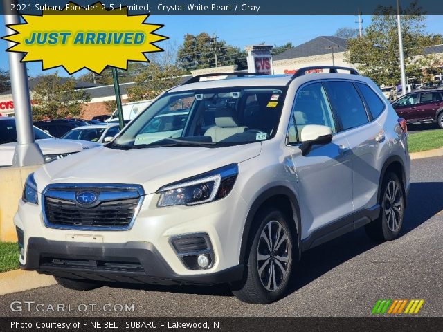 2021 Subaru Forester 2.5i Limited in Crystal White Pearl