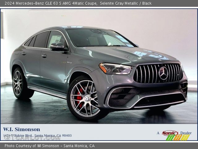 2024 Mercedes-Benz GLE 63 S AMG 4Matic Coupe in Selenite Gray Metallic