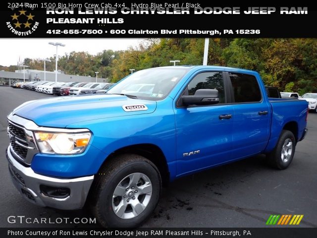 2024 Ram 1500 Big Horn Crew Cab 4x4 in Hydro Blue Pearl