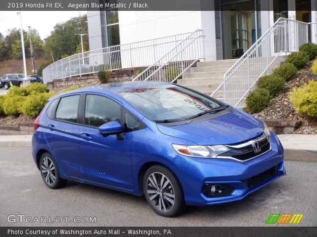 2019 Honda Fit EX in Aegean Blue Metallic