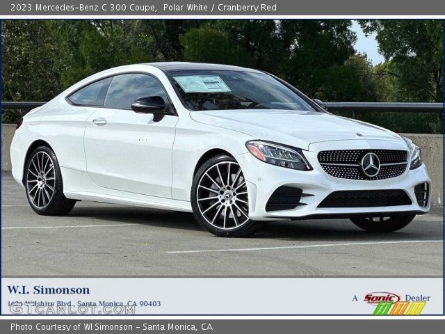 2023 Mercedes-Benz C 300 Coupe in Polar White