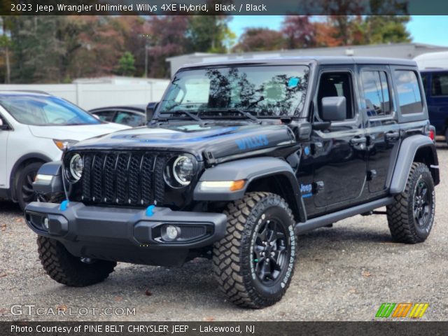 2023 Jeep Wrangler Unlimited Willys 4XE Hybrid in Black