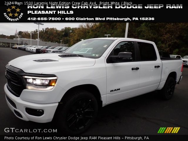 2024 Ram 1500 Laramie Night Edition Crew Cab 4x4 in Bright White