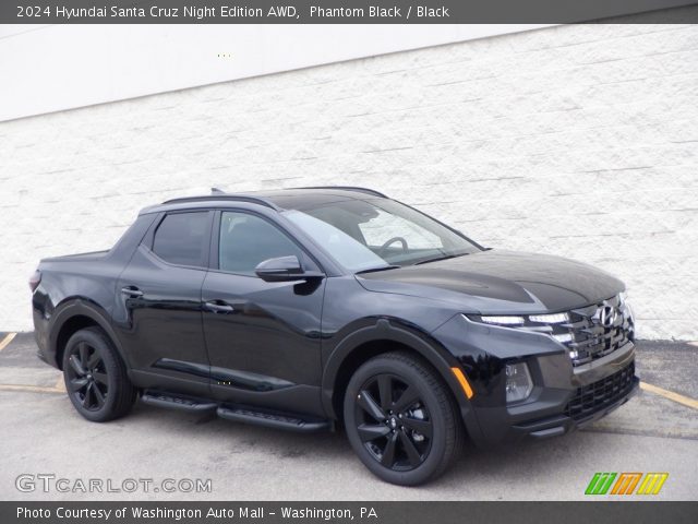 2024 Hyundai Santa Cruz Night Edition AWD in Phantom Black