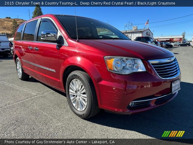 2015 Chrysler Town & Country Touring-L in Deep Cherry Red Crystal Pearl