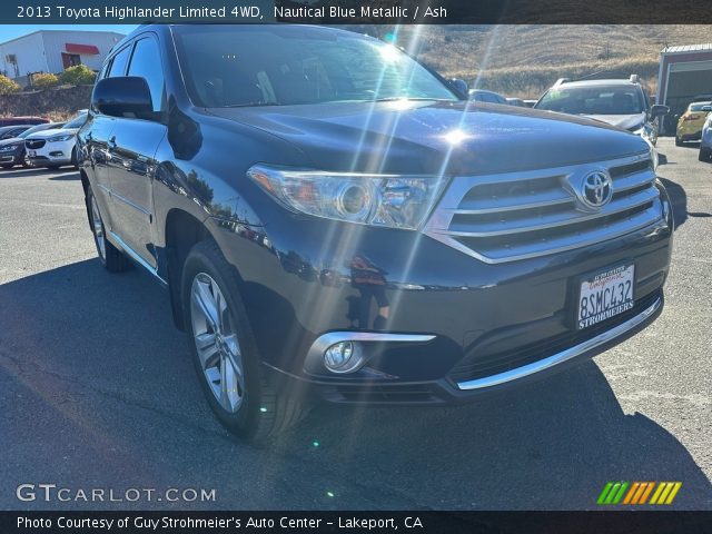 2013 Toyota Highlander Limited 4WD in Nautical Blue Metallic