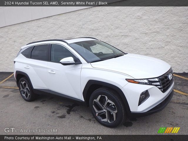 2024 Hyundai Tucson SEL AWD in Serenity White Pearl