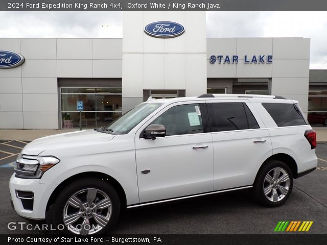 2024 Ford Expedition King Ranch 4x4 in Oxford White