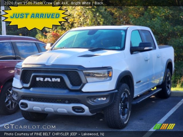 2020 Ram 1500 Rebel Crew Cab 4x4 in Bright White