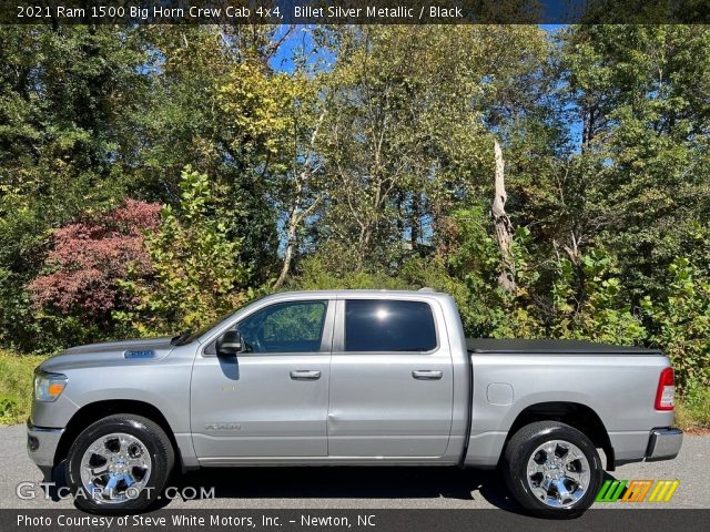 2021 Ram 1500 Big Horn Crew Cab 4x4 in Billet Silver Metallic