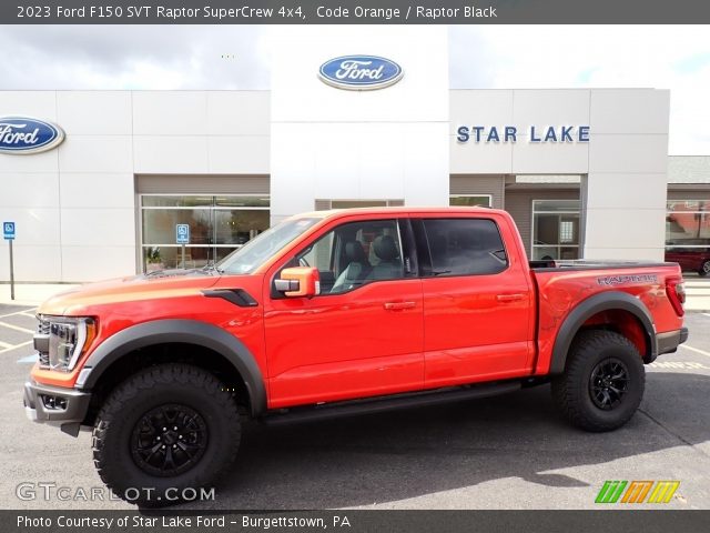 2023 Ford F150 SVT Raptor SuperCrew 4x4 in Code Orange