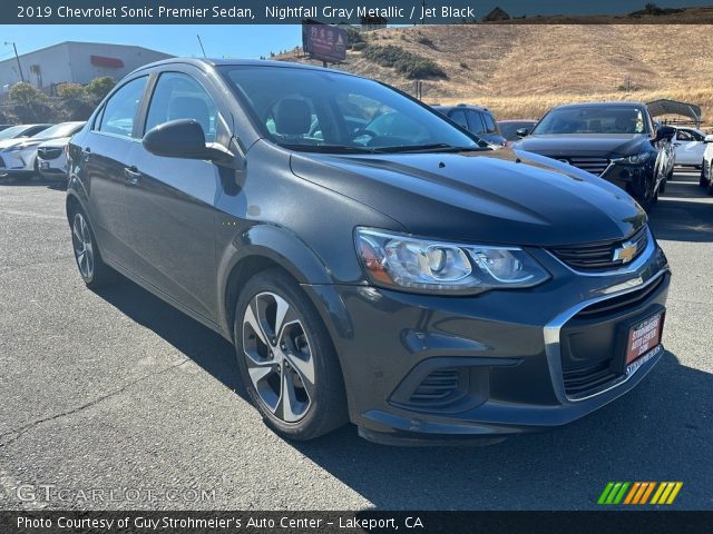 2019 Chevrolet Sonic Premier Sedan in Nightfall Gray Metallic