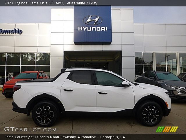 2024 Hyundai Santa Cruz SEL AWD in Atlas White