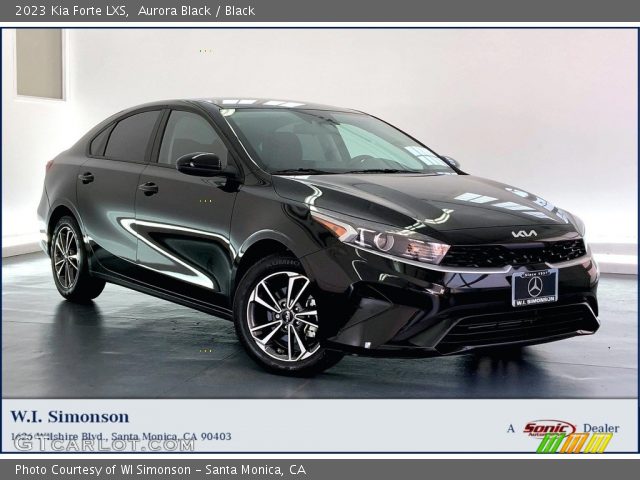 2023 Kia Forte LXS in Aurora Black