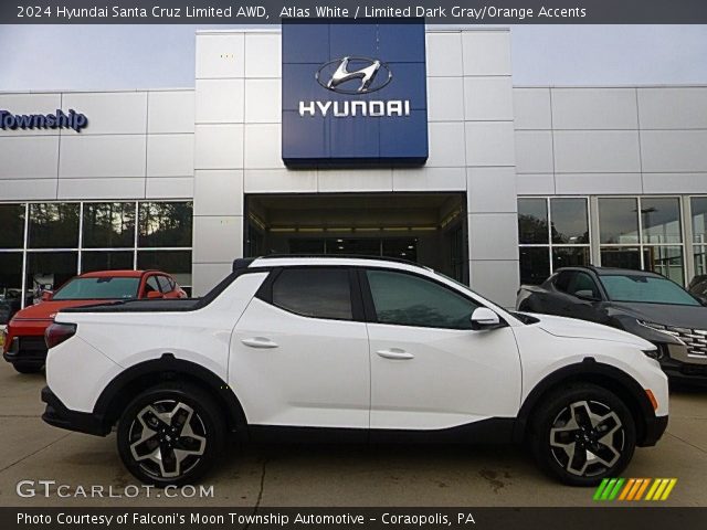 2024 Hyundai Santa Cruz Limited AWD in Atlas White