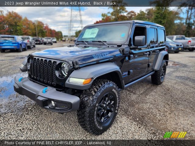 2023 Jeep Wrangler Unlimited Willys 4XE Hybrid in Black