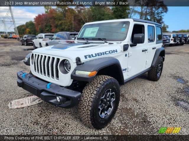 2023 Jeep Wrangler Unlimited Rubicon 4XE Hybrid in Bright White