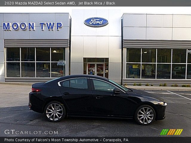 2020 Mazda MAZDA3 Select Sedan AWD in Jet Black Mica