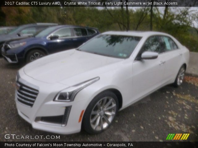 2017 Cadillac CTS Luxury AWD in Crystal White Tricoat