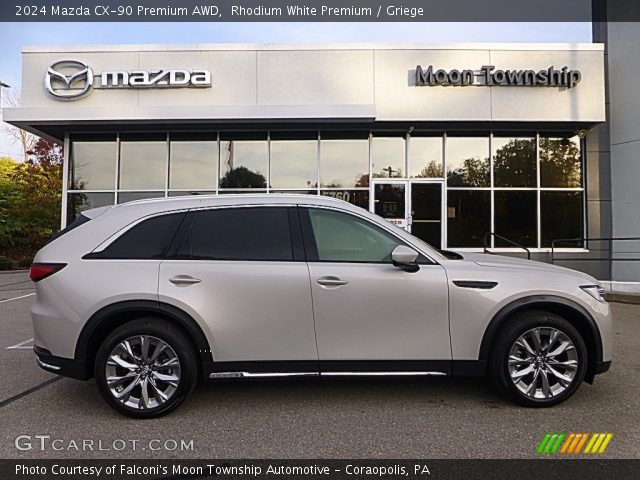 2024 Mazda CX-90 Premium AWD in Rhodium White Premium