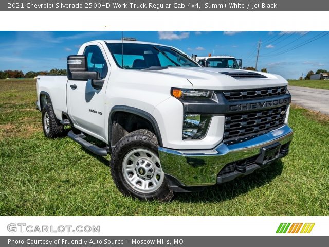 2021 Chevrolet Silverado 2500HD Work Truck Regular Cab 4x4 in Summit White