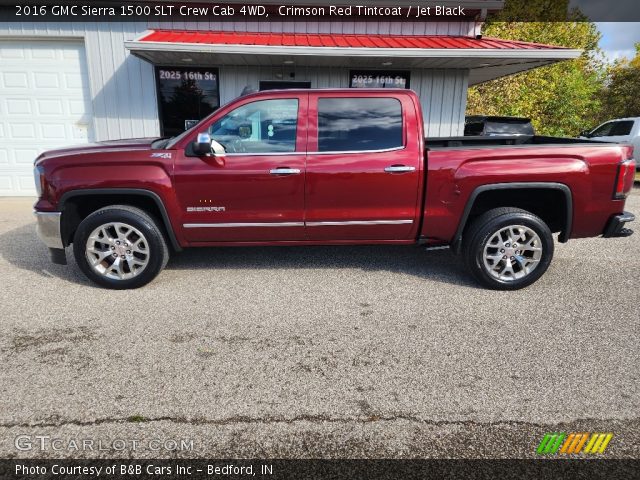 2016 GMC Sierra 1500 SLT Crew Cab 4WD in Crimson Red Tintcoat
