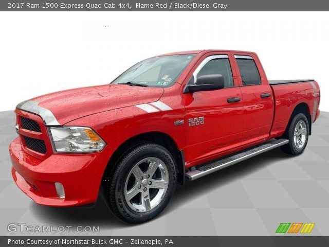 2017 Ram 1500 Express Quad Cab 4x4 in Flame Red