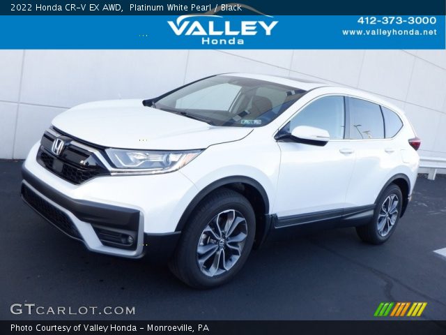 2022 Honda CR-V EX AWD in Platinum White Pearl