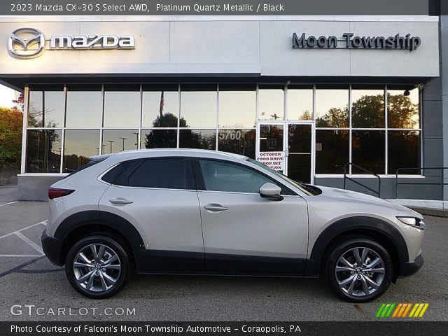 2023 Mazda CX-30 S Select AWD in Platinum Quartz Metallic