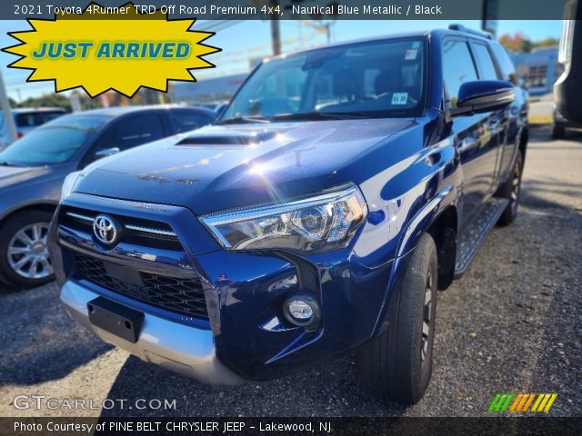 2021 Toyota 4Runner TRD Off Road Premium 4x4 in Nautical Blue Metallic