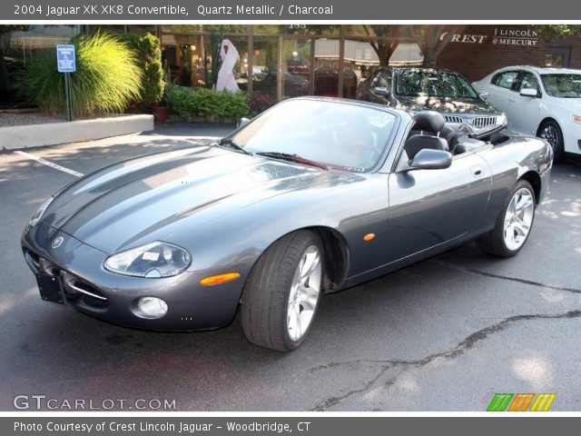 2004 Jaguar XK XK8 Convertible in Quartz Metallic
