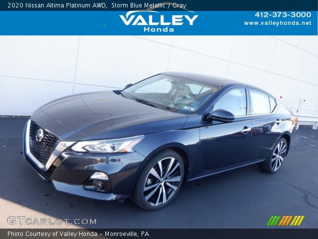 2020 Nissan Altima Platinum AWD in Storm Blue Metallic