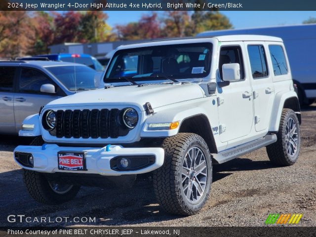 2024 Jeep Wrangler 4-Door High Altitude 4xe Hybrid in Bright White