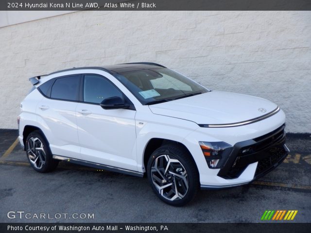 2024 Hyundai Kona N Line AWD in Atlas White