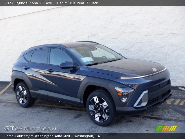 2024 Hyundai Kona SEL AWD in Denim Blue Pearl